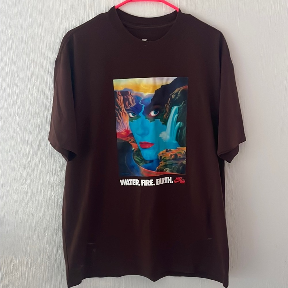 Nike Air Brown Loose Fit Tee